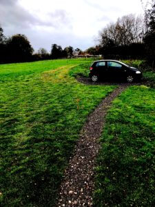 Car and Path