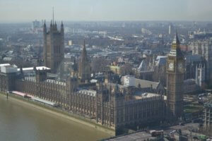 British Culture - Picture of Big Ben and Parliament in London, UK