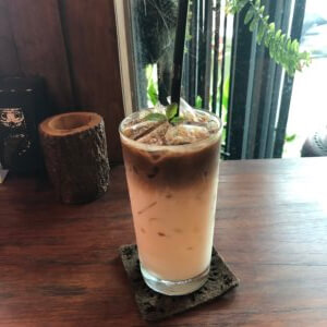 Iced coffee from Mac cafe