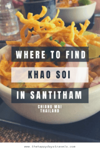 Where to find Khao Soi in Santitham Pin 