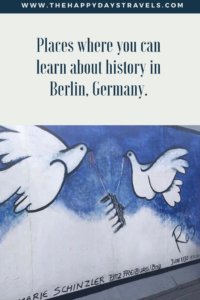 Pin for places where you can learn about history in Berlin