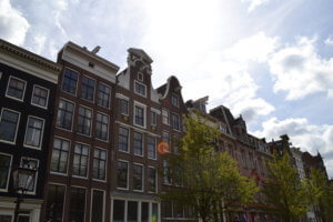 Image of houses and buildings in Amsterdam 