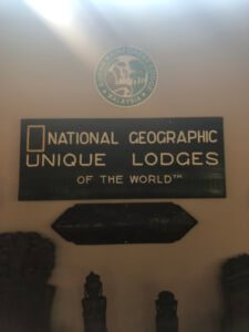 Sign of Nat Geo's Unique Lodges of the World