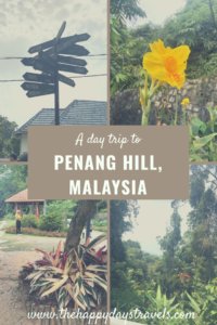 pin image for 'a day trip to Penang Hill, malaysia'