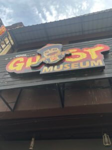 Ghost Museum Sign