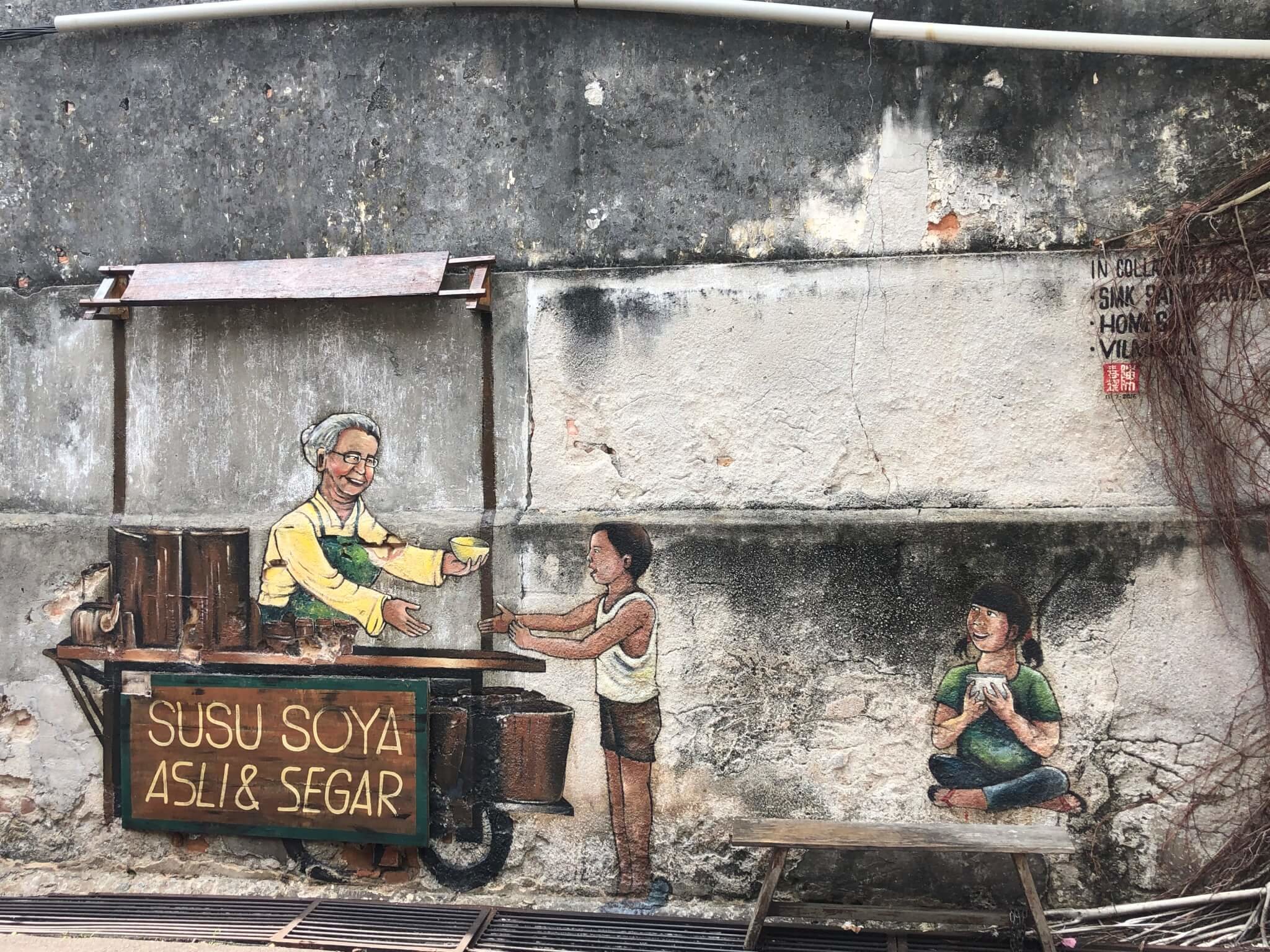 Penang Street Art is a MUST
