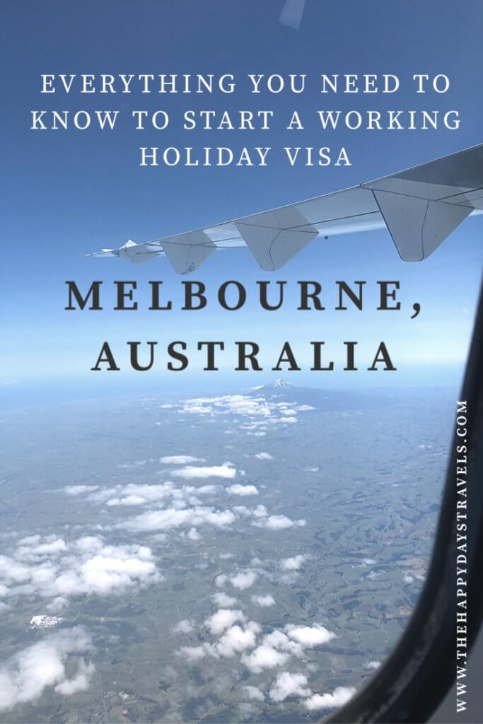 Pin Image for Moving to Melbourne on a WHV