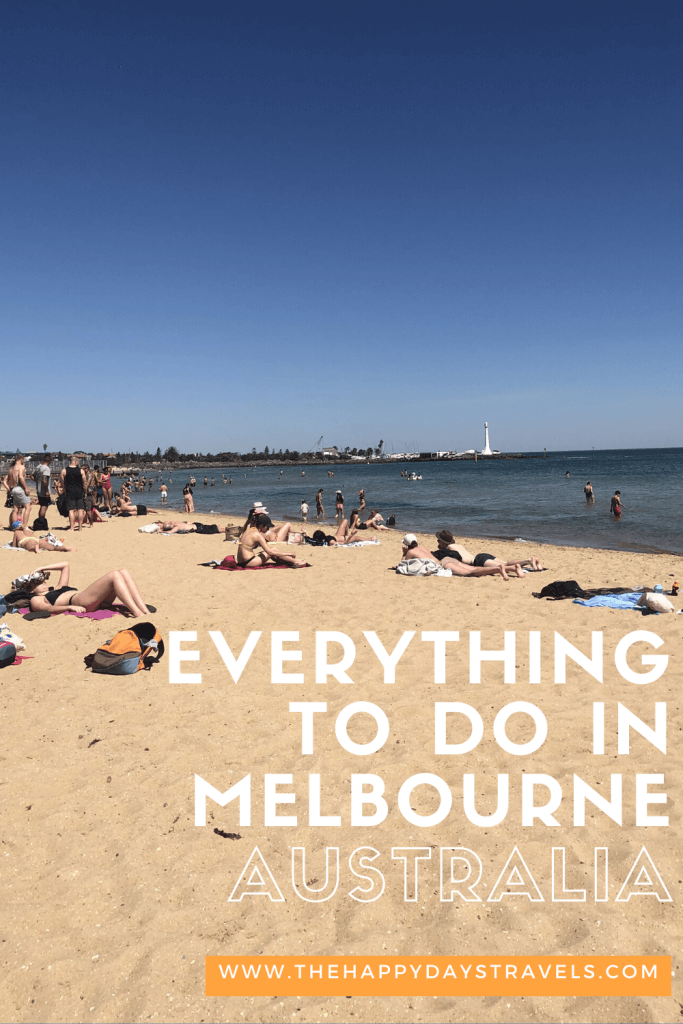 Pin Image for Melbourne Culture-What to Do-Pic of Beach and Sea