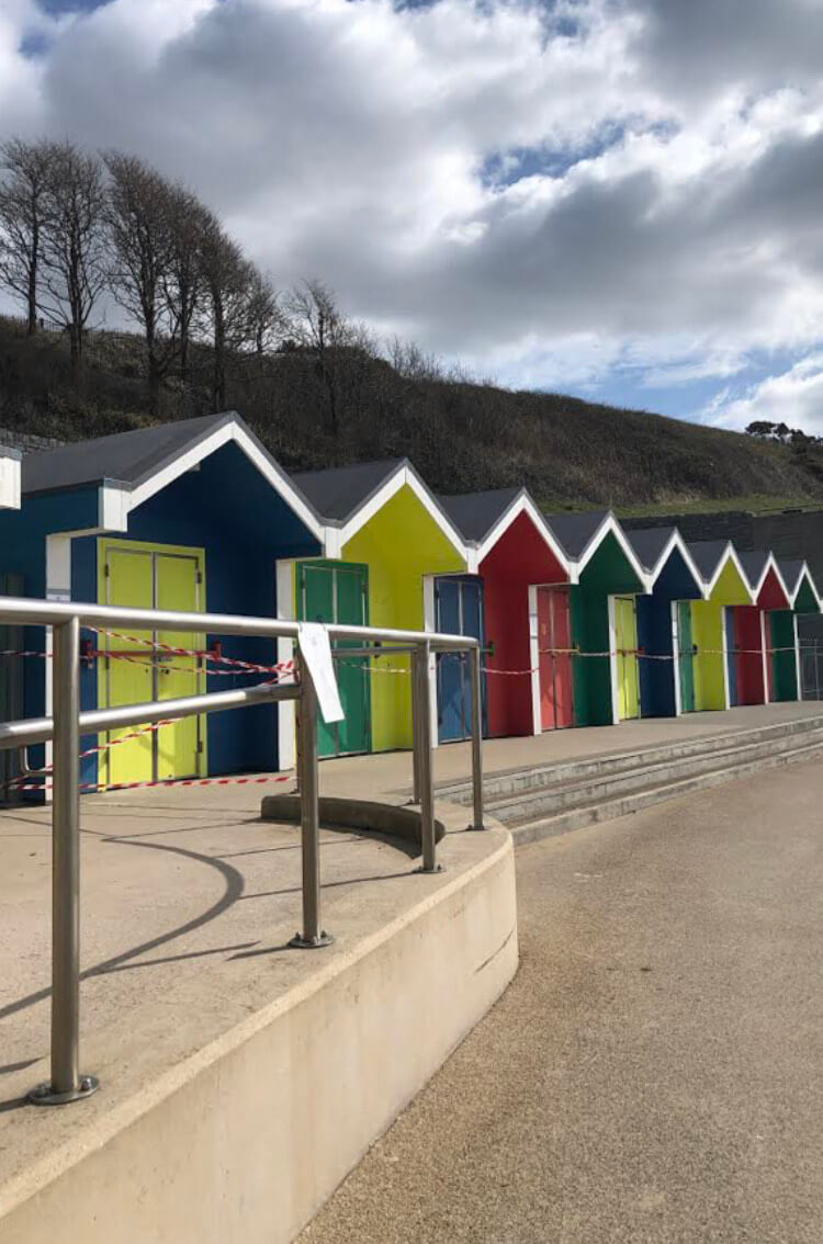 Barry Island Colourful Huts