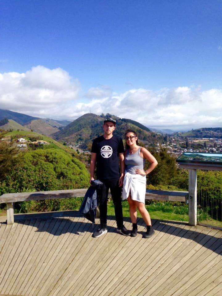Centre of New Zealand - Me and Scott
