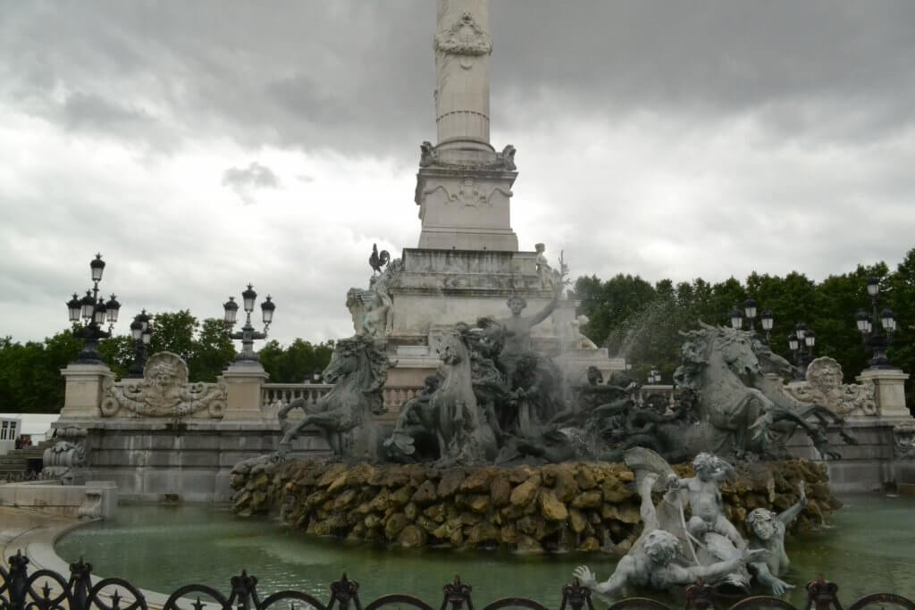 Girondists Monument in Bordeaux