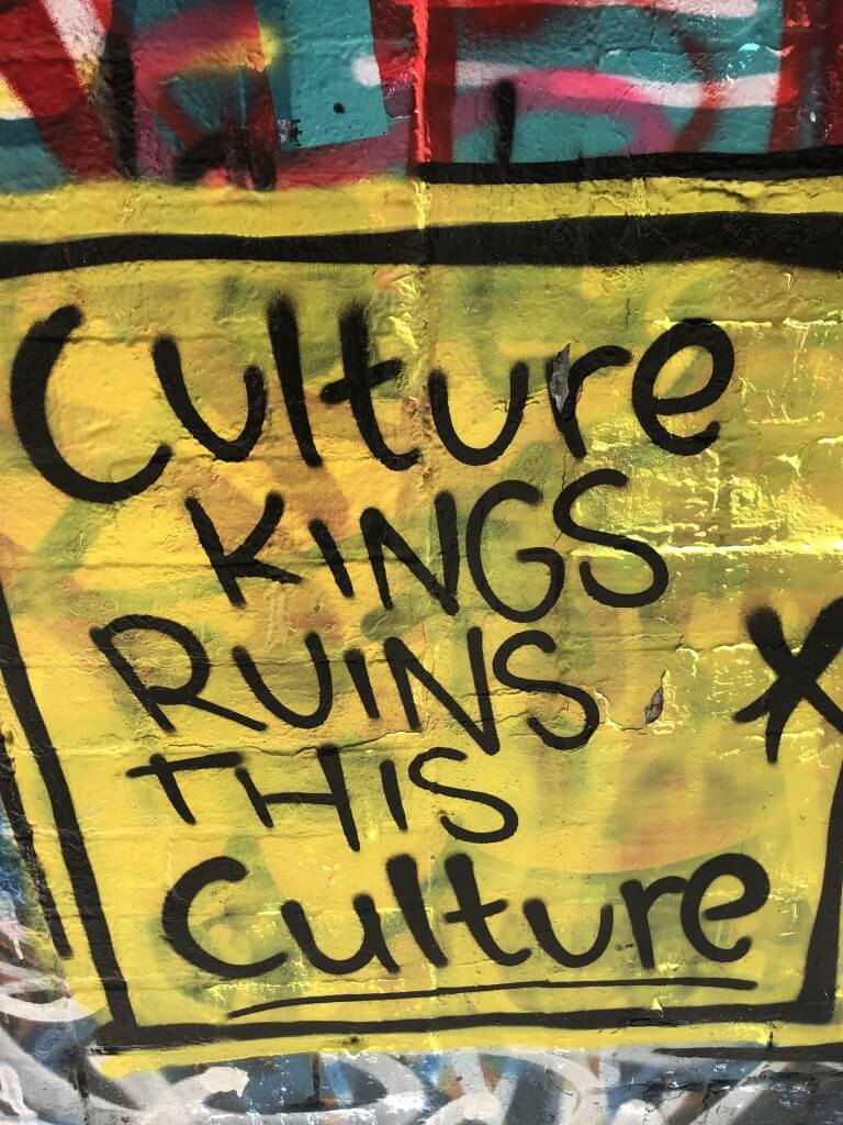 Culture Kings Street Art in Hosier Lane