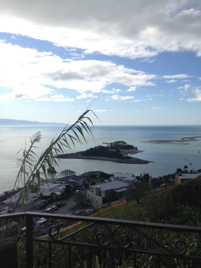 View of Tasman Bay from Nelson NZ