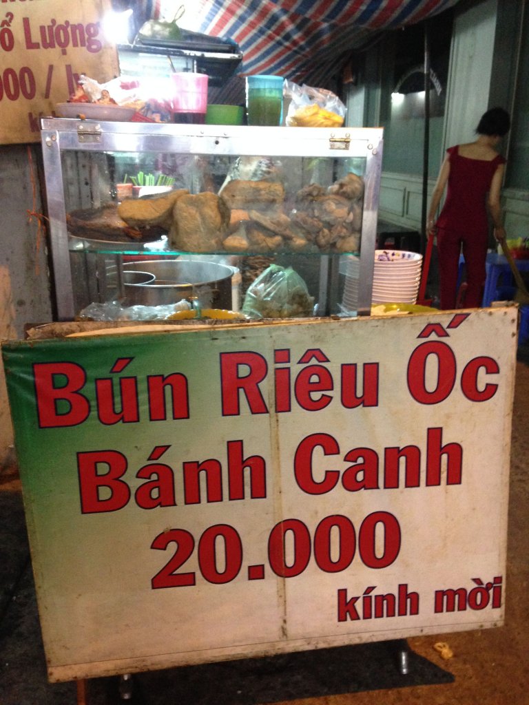 Street Vendor Stall in Vietnam - Ho Chi Minh City
