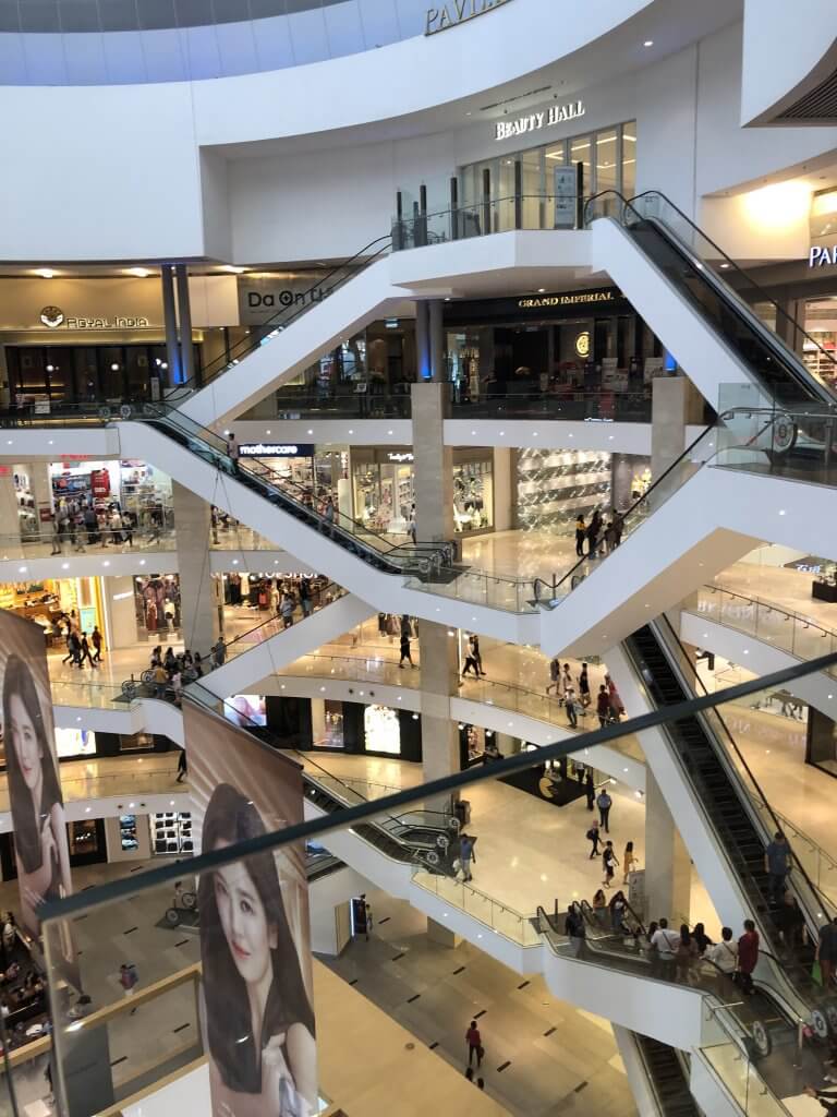 Pavillion Mall in KL Malaysia