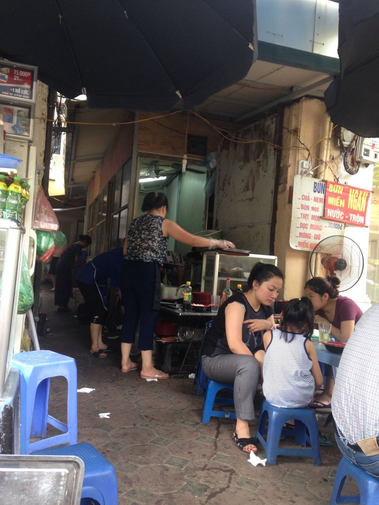Hanoi Street Food Stall for Bun Cha