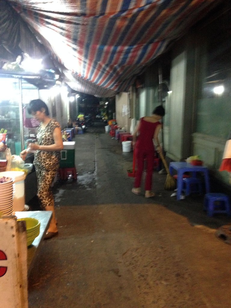 Vietname Saigon Street Food