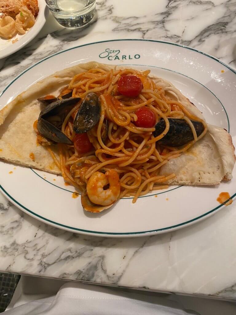 San Carlo Shellfish Pasta