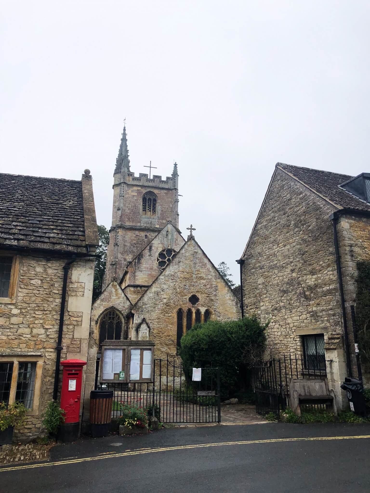 Cathedral in Castle Combe Cotswolds
