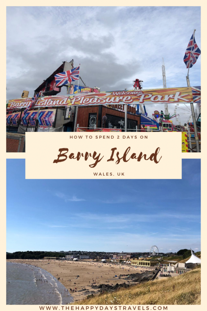 Pin image for Barry Island 2 days Itinerary 