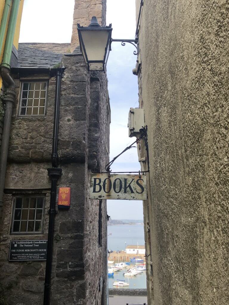 Smallest Books Shop in Tenby Pembrokeshire South