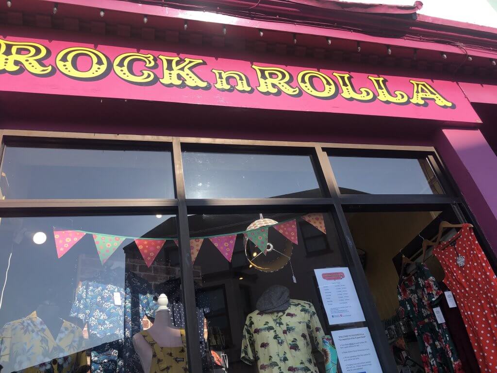 Rock n Rolla Shopping in Narberth Pembrokeshire day trip