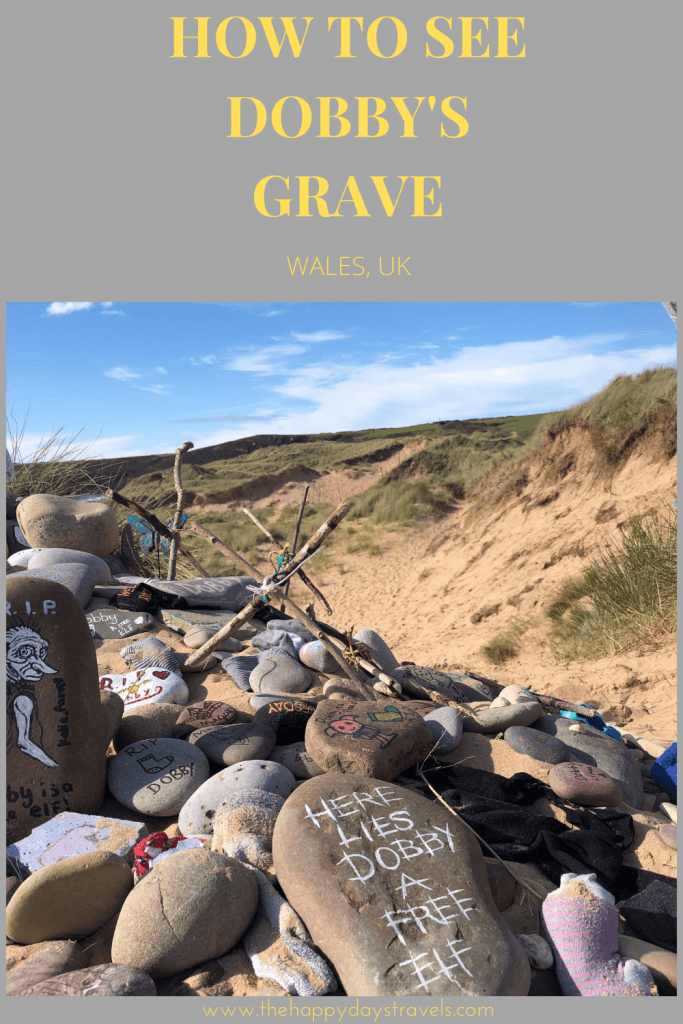 pin image for how to see Dobby's grave in freshwater west beach west Wales