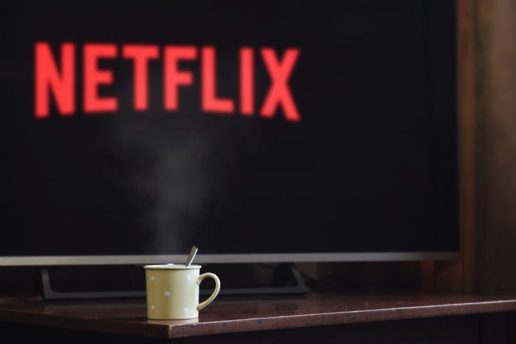 Image of Netflix TV and Mug