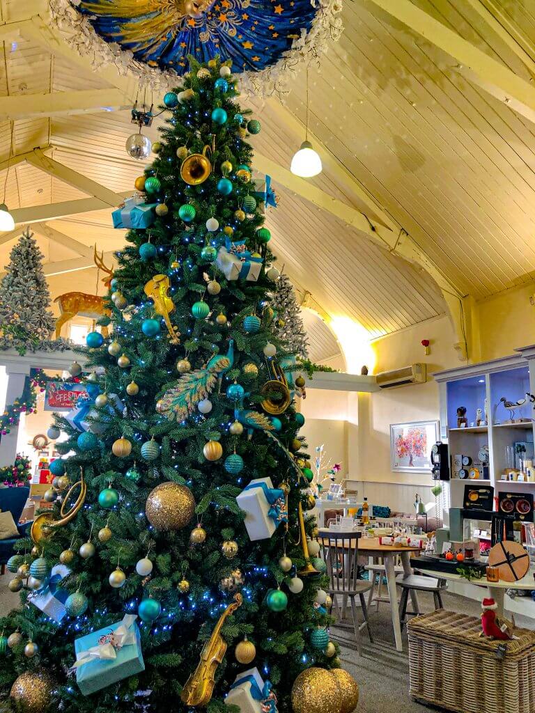 Christmas Tree at Hamptons Penarth
