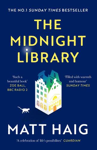 the midnight library Matt Haig book cover for purpose of review