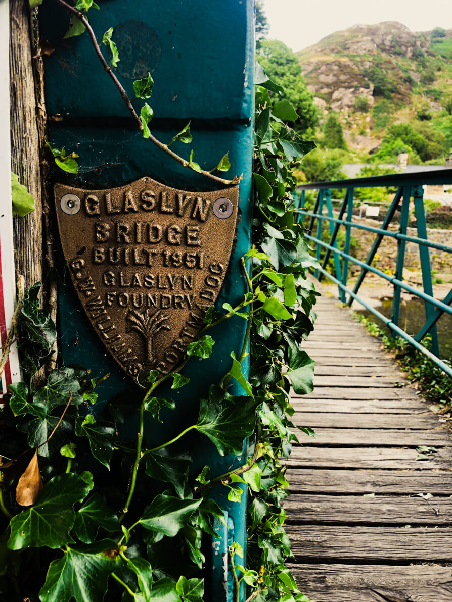 Glaslyn Bridge on the Beddgelert path