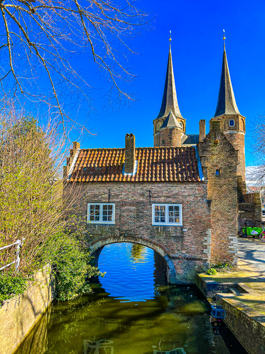 Oostport photo spot in Delft in Holland