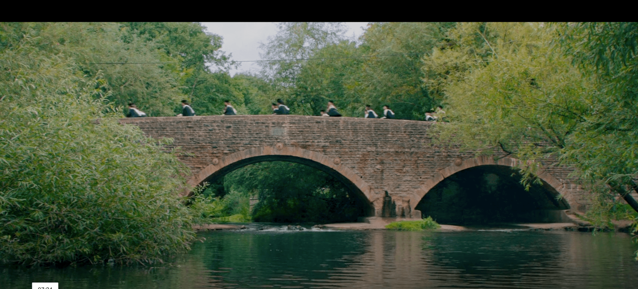 Image belongs to Universal Pictures. Cycling scene in England