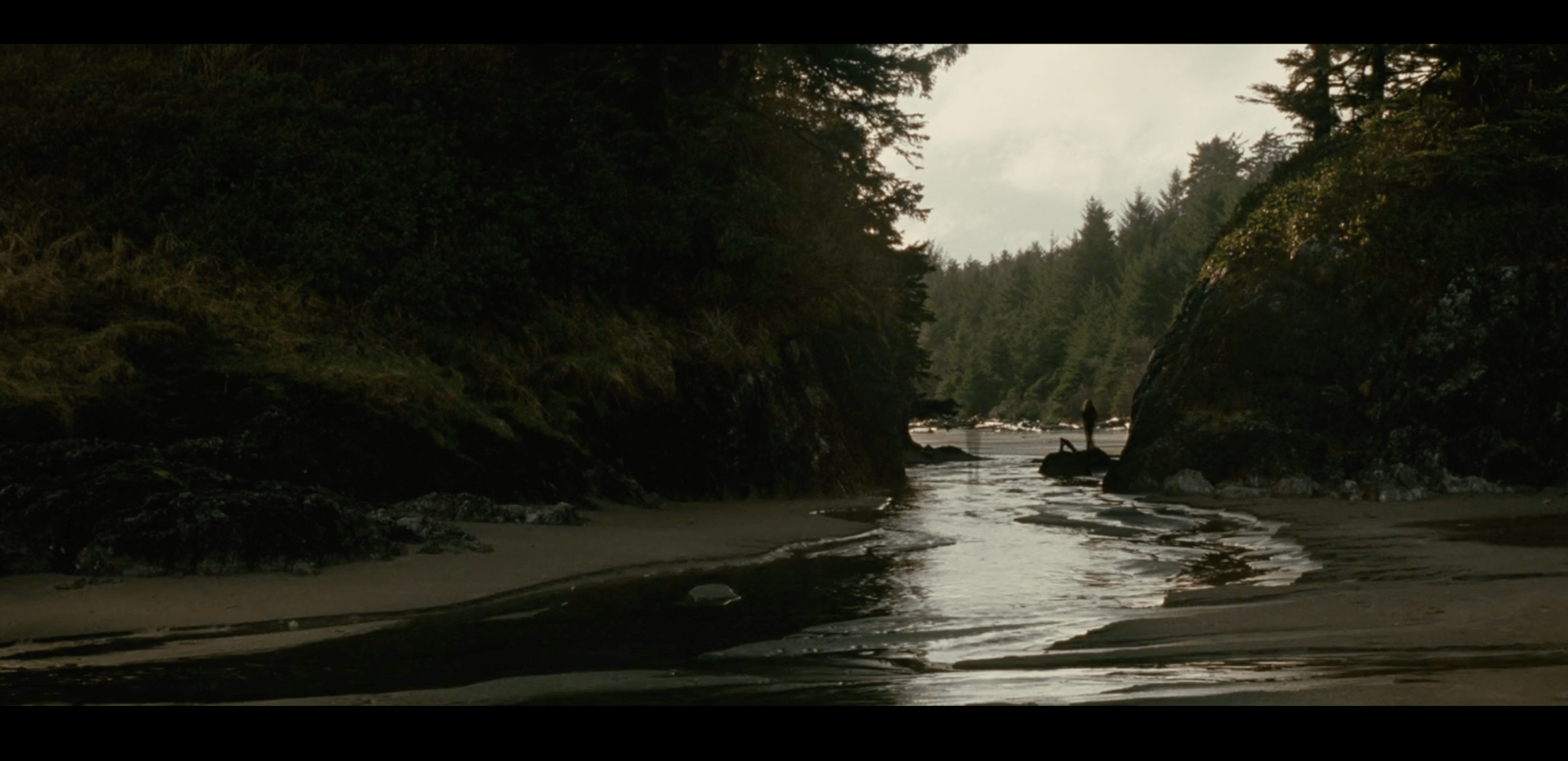 screenshot of Twilight movie location. Credit to Summit Entertainment. Image used for critique.