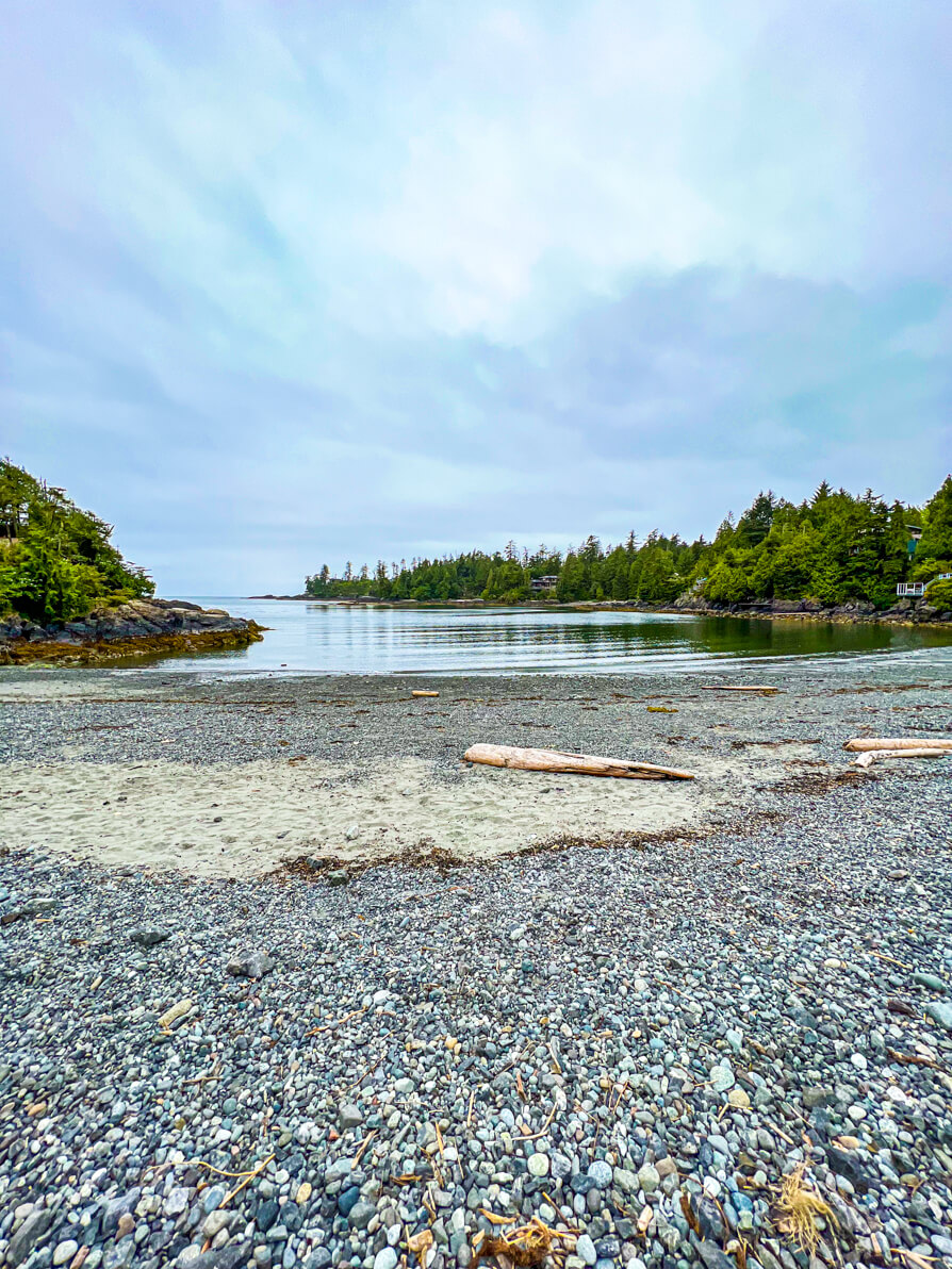 Image of Little Beach in Ucluelet things to do Canada