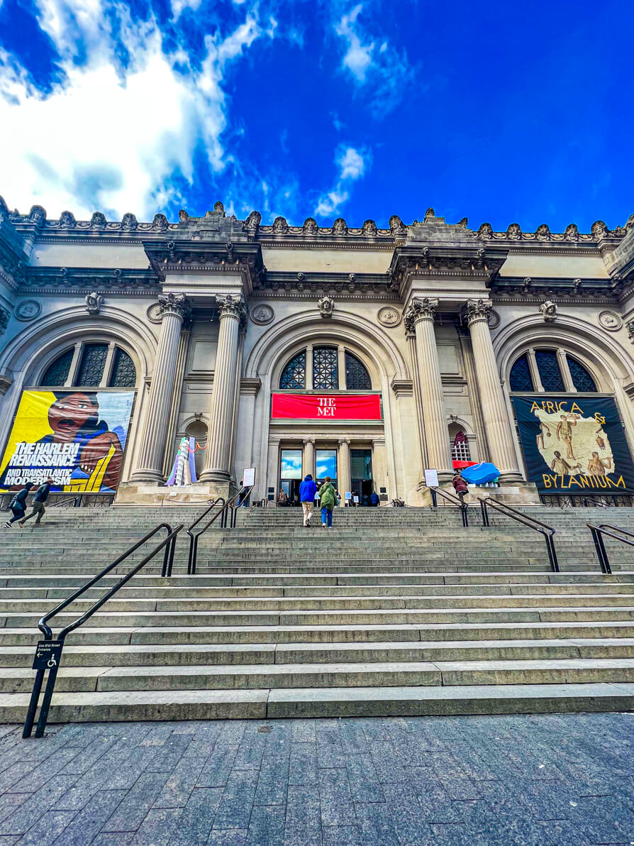 Front view of The Met in New York City